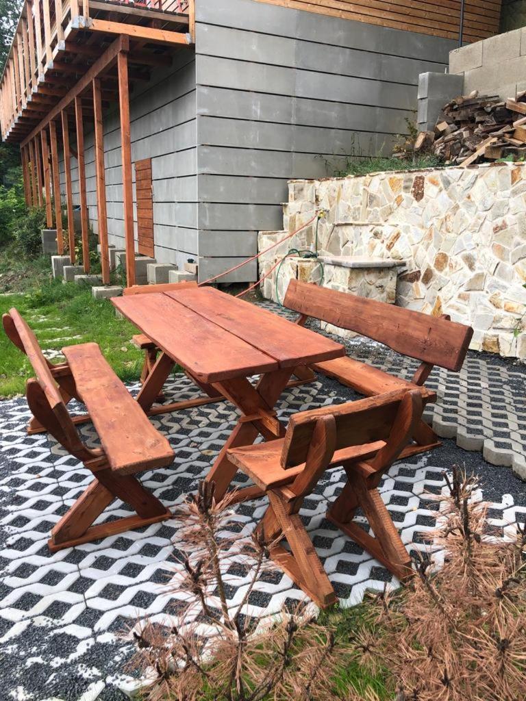 Chatka A Vyhlídka nad řekou Zdiby Exterior foto